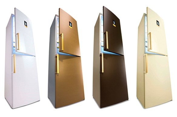 Цветные холодильники «Золотой серии» Bosch