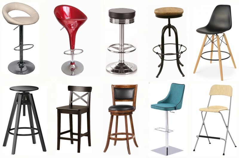 Многообразие барных стульев