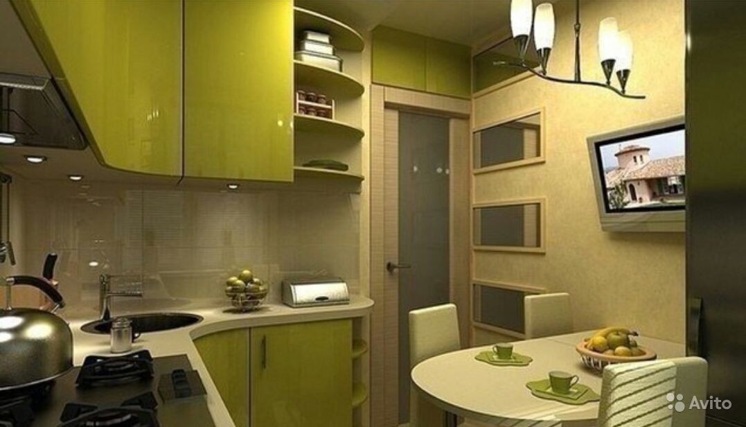 Дизайн Маленьких Кухонь 6 Кв
